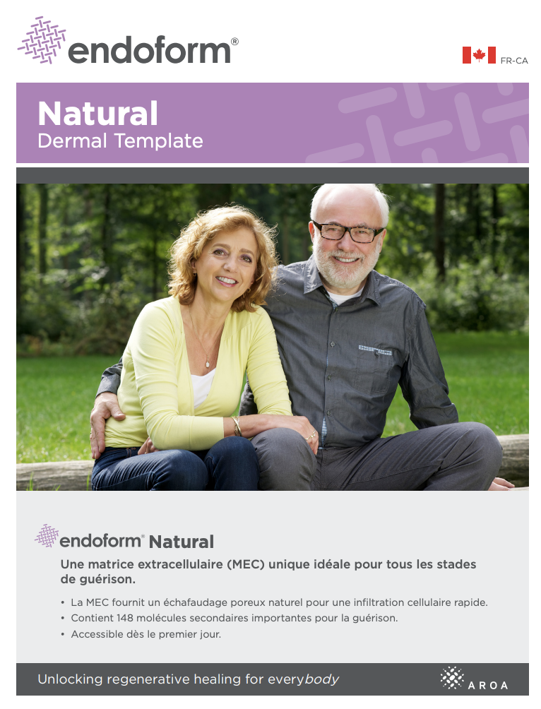 Endoform™ Natural Brochure (FR-CA)