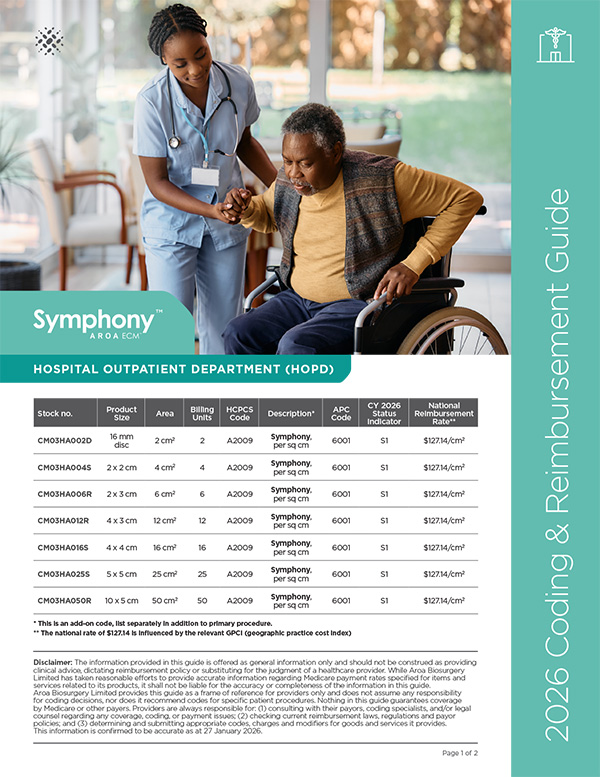 Symphony™ Reimbursement – Symphony HOPD Coding Guide
