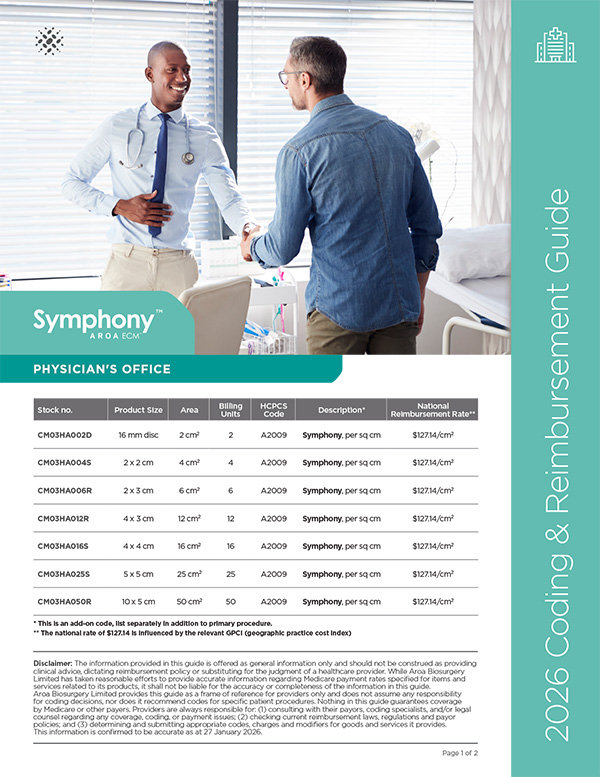 Symphony Reimbursement – Physicians Office Coding Guide